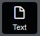 Custom page text icon